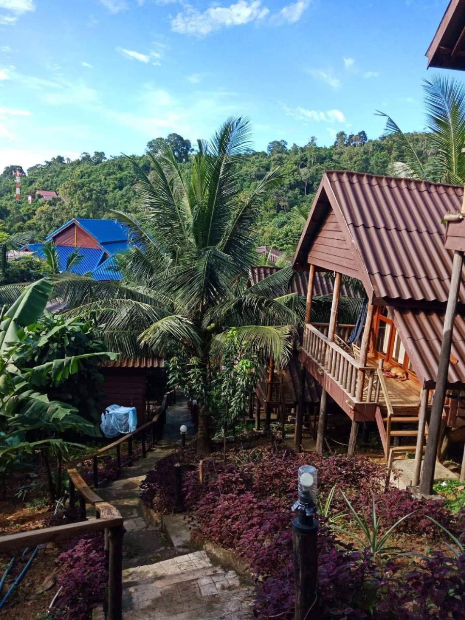 Happy Elephant Bungalows Kaoh Touch Exterior foto