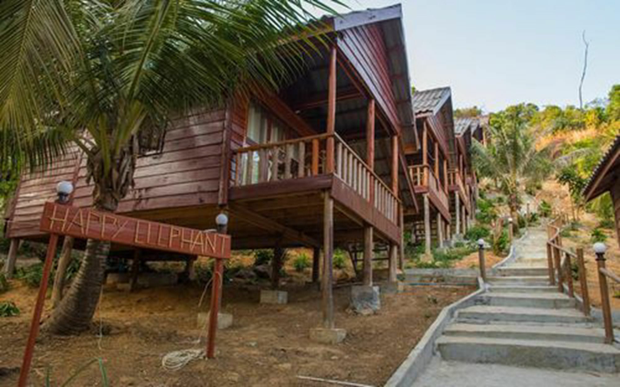 Happy Elephant Bungalows Kaoh Touch Exterior foto